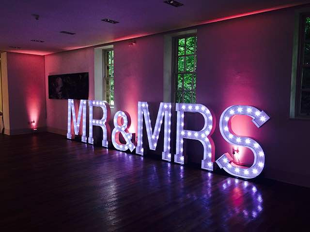 Giant LED Letters